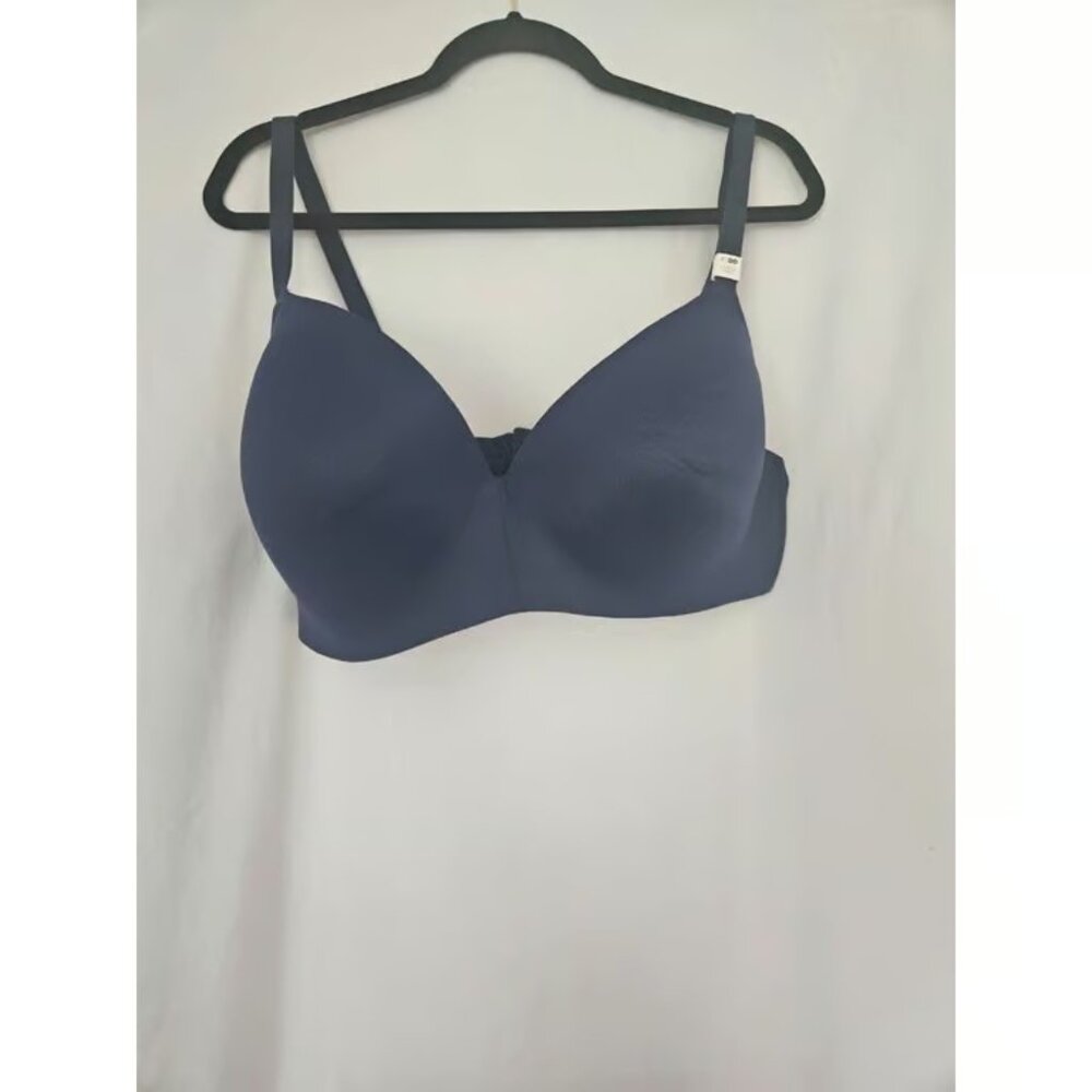 PINK Victoria's Secret Marzipan Script 40DD Wear Everywhere Wireless Lined Bra